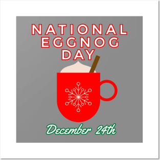 National Eggnog Day Posters and Art